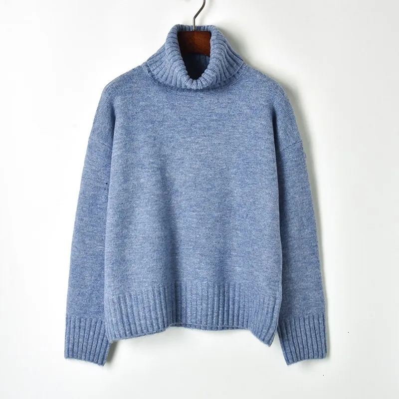 The new winter 2019 warm turtle neck outside of the first lady fashion loose knitting sweater
The new winter 2019 warm turtle neck outside of the first lady fashion loose knitting sweater