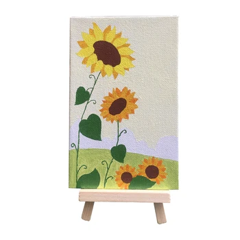 NEW DIY Picture Painting by Numbers Oil Painting Kit 5.9*3.9 Inch with Bright Acrylic Pigment Brush Wooden Easel Stand
NEW DIY Picture Painting by Numbers Oil Painting Kit 5.9*3.9 Inch with Bright Acrylic Pigment Brush Wooden Easel Stand