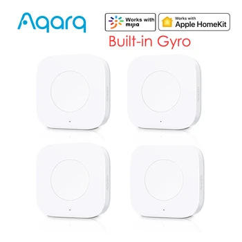 Xiaomoi Aqara Smart Wifi Wireless Mini Switch ZigBee Wireless Connection Built-in Gyro Upgrade Version HomeKit MIJIA Mi home
Xiaomoi Aqara Smart Wifi Wireless Mini Switch ZigBee Wireless Connection Built-in Gyro Upgrade Version HomeKit MIJIA Mi home