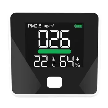 PM2.5 Air Quality Monitor Digital Gas Detector Air Temperature Humidity Analyzer Sensor PM 2.5 Analyzers Meter
PM2.5 Air Quality Monitor Digital Gas Detector Air Temperature Humidity Analyzer Sensor PM 2.5 Analyzers Meter