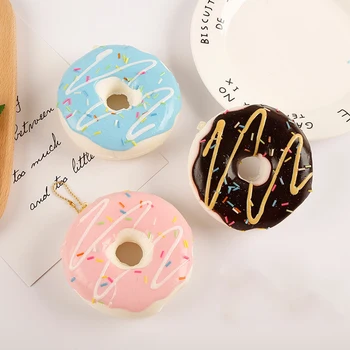 Stress Reliever Donuts Slow Rising Decompression Toys PU Bread Kids Adults Decompression Vent Toy 1pc
Stress Reliever Donuts Slow Rising Decompression Toys PU Bread Kids Adults Decompression Vent Toy 1pc