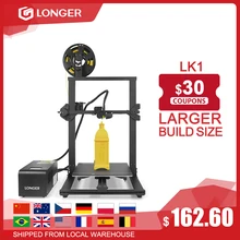 LONGER LK1 3D Printer with 2.8" Touch Screen Big Printed Volume Unique Frame Design Resume Printing 3D Print Printer 3D
LONGER LK1 3D Printer with 2.8" Touch Screen Big Printed Volume Unique Frame Design Resume Printing 3D Print Printer 3D