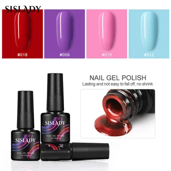 SISLADY Nail Gel Polish Set 10/20PCS Kit Semi Permanent Soak Off Base Top Coat For Manicure Hybrid Varnishes Poly Gel Nail Art 
SISLADY Nail Gel Polish Set 10/20PCS Kit Semi Permanent Soak Off Base Top Coat For Manicure Hybrid Varnishes Poly Gel Nail Art