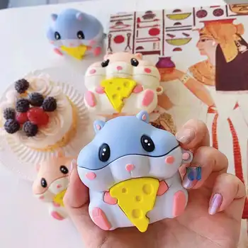 For AirPod 1 2 Case 3D Squirrel Cartoon Soft Silicone Wireless Bluetooth Earphone Cases For Apple Airpods pro Case Cute Cover
For AirPod 1 2 Case 3D Squirrel Cartoon Soft Silicone Wireless Bluetooth Earphone Cases For Apple Airpods pro Case Cute Cover