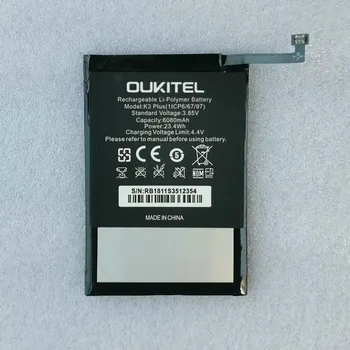 6080mah new battery for oukitel k3 Plus 
6080mah new battery for oukitel k3 Plus