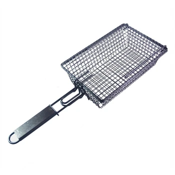 Fish Grill Grilling Basket Designed Grill Vegetables and Meats to Easily Flip Food Foldable Handle
Fish Grill Grilling Basket Designed Grill Vegetables and Meats to Easily Flip Food Foldable Handle