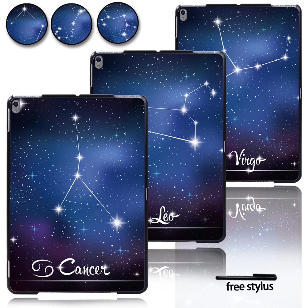 For Apple IPad Air 3 2019/iPad Pro 2nd Gen 10.5 Inch Anti-fall Hard Shell Tablet Case with Starry Pictures of 12 Constellations
For Apple IPad Air 3 2019/iPad Pro 2nd Gen 10.5 Inch Anti-fall Hard Shell Tablet Case with Starry Pictures of 12 Constellations