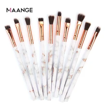 Maange multifuncional 5/7/10 pçs marbling pincéis de maquiagem conjunto eyeshadow eyeliner corretivo escova conjunto mini make up escova ferramenta kit(China)