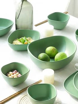 Porcelain Color Beautiful Northern Europe Wind Ceramics Tableware Originality Household Rice Bowl Instant Noodles Bowl Soup Bowl
Porcelain Color Beautiful Northern Europe Wind Ceramics Tableware Originality Household Rice Bowl Instant Noodles Bowl Soup Bowl