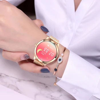 LEMFO LEM1995 Smart Watch Women 2.5D DIY Watch Face IP67 Waterproof Lady Smart Watch 2020 For Android IOS Phone
LEMFO LEM1995 Smart Watch Women 2.5D DIY Watch Face IP67 Waterproof Lady Smart Watch 2020 For Android IOS Phone