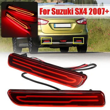 2x LED Rear Bumper Reflector Fog Light for Suzuki SX4 2007 2008 2009 2010 2011 - 2018 Car Tail Brake Drive Lamp 2 Function
2x LED Rear Bumper Reflector Fog Light for Suzuki SX4 2007 2008 2009 2010 2011 - 2018 Car Tail Brake Drive Lamp 2 Function