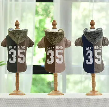 Numbers Printing Warm Two Feet Dog Clothes Newest Style Pet Coats for Autumn and Winter Cotton-Padded Clothes for Pet Dog
Numbers Printing Warm Two Feet Dog Clothes Newest Style Pet Coats for Autumn and Winter Cotton-Padded Clothes for Pet Dog