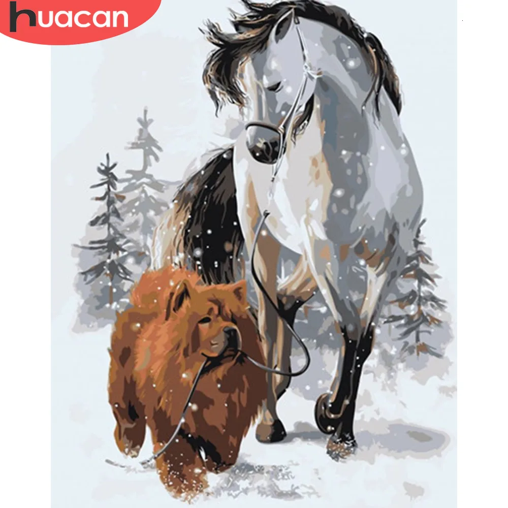 HUACAN Pictures By Numbers Horse Animal Kits Drawing Canvas Hand Painted DIY Painting Dog Coloring Art Home Decor
HUACAN Pictures By Numbers Horse Animal Kits Drawing Canvas Hand Painted DIY Painting Dog Coloring Art Home Decor