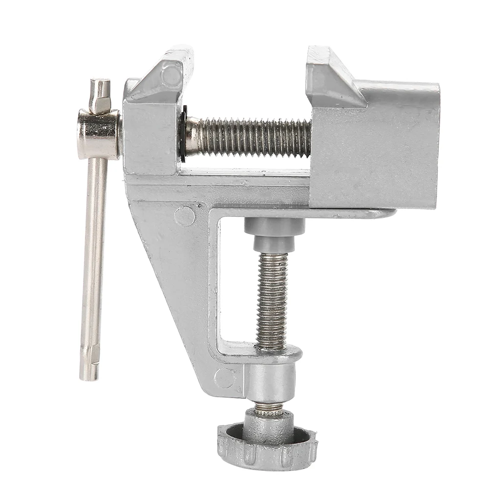 Clamp Vise Aluminum Alloy Mini Vise Table Craft Jewelry Clamp Vice Muliti-Funcational Repair Tool with Adjustable Jaw
Clamp Vise Aluminum Alloy Mini Vise Table Craft Jewelry Clamp Vice Muliti-Funcational Repair Tool with Adjustable Jaw