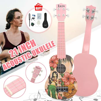 21 Inch Colorful Acoustic Ukulele 4 Strings Hawaii Guitar Instrument for Kids and Music Beginner With Cotton Bag
21 Inch Colorful Acoustic Ukulele 4 Strings Hawaii Guitar Instrument for Kids and Music Beginner With Cotton Bag
