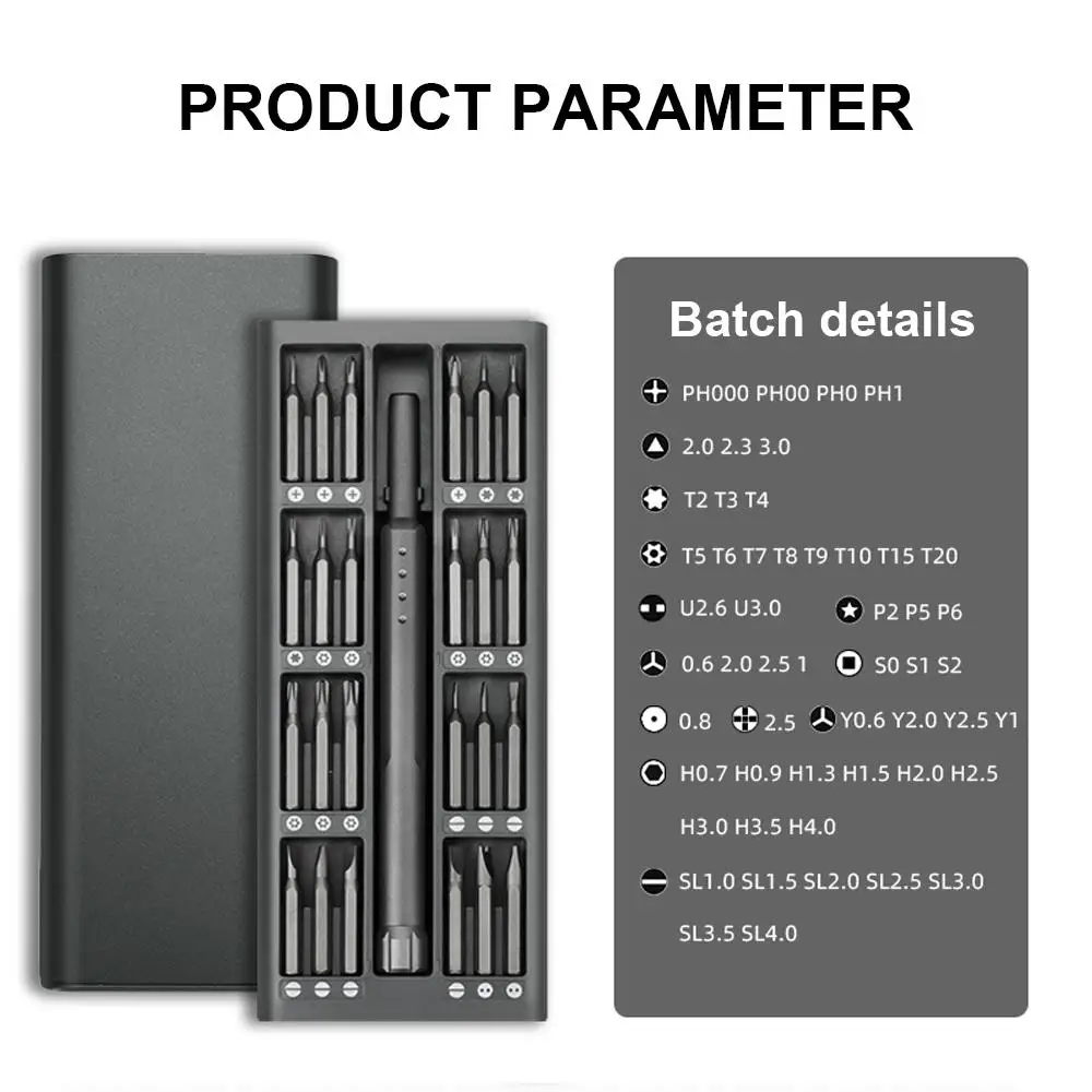 Ratchet Screwdriver 49 in 1 Hand Operated Tool Household Appliances Hardware Screwdriver Set Portable Aluminum Alloy With Handle
Ratchet Screwdriver 49 in 1 Hand Operated Tool Household Appliances Hardware Screwdriver Set Portable Aluminum Alloy With Handle