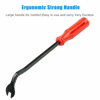 Black+Red Car Door Plastic & Iron Panel Remover Rust Free Clip Auto Upholstery Pry Tool
Black+Red Car Door Plastic & Iron Panel Remover Rust Free Clip Auto Upholstery Pry Tool