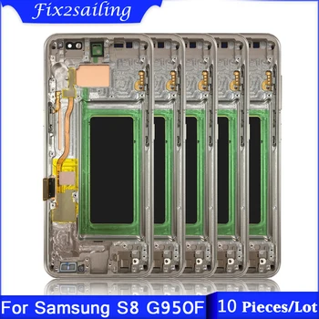 10 Pieces/Lot for SAMSUNG Galaxy S8 G950 G950F LCD Display Touch Screen with Frame AMOLED LCD
10 Pieces/Lot for SAMSUNG Galaxy S8 G950 G950F LCD Display Touch Screen with Frame AMOLED LCD