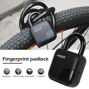 Anytek L3 Smart Keyless Fingerprint Lock USB Rechargeable Electronic Anti-Theft Security Padlock IP65 Waterproof Door Case Lock
Anytek L3 Smart Keyless Fingerprint Lock USB Rechargeable Electronic Anti-Theft Security Padlock IP65 Waterproof Door Case Lock