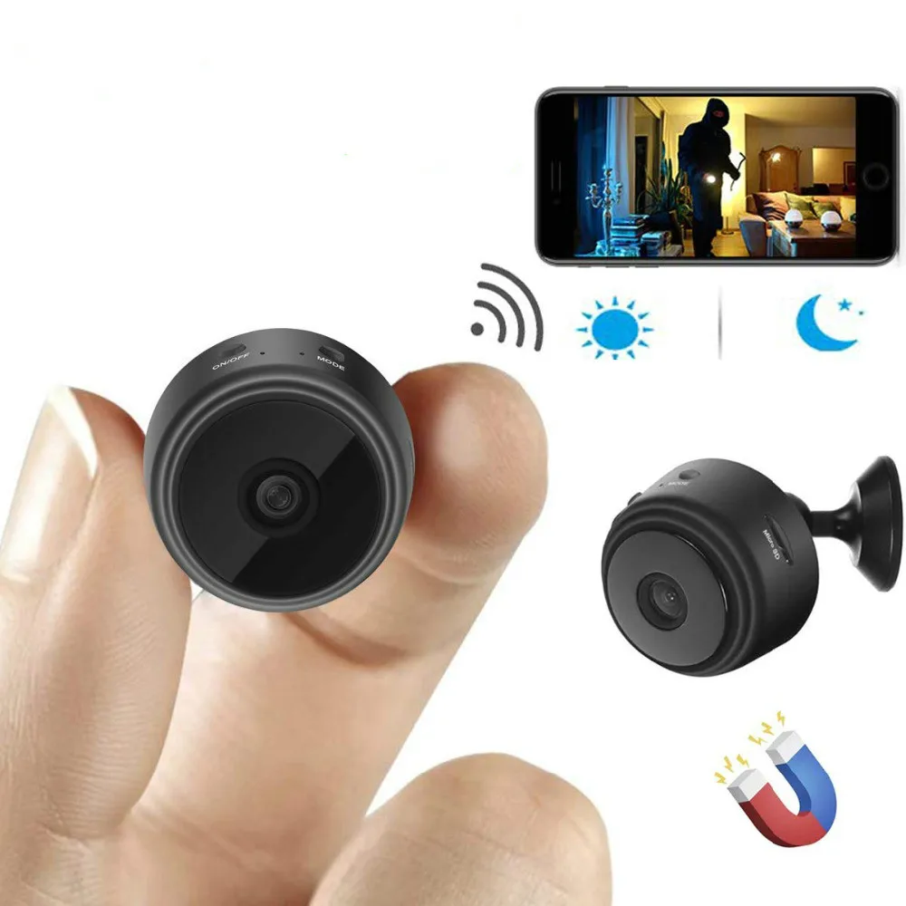 Wireless Surveillance Camera1080P Remote Monitor Phone App Mini Camera, Home Security Camera WiFi, Night Vision
Wireless Surveillance Camera1080P Remote Monitor Phone App Mini Camera, Home Security Camera WiFi, Night Vision