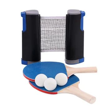 Table Tennis Set Retractable Ping Pong Kit Net For Home With Bats And 3 Balls Indoor Games 1 Set
Table Tennis Set Retractable Ping Pong Kit Net For Home With Bats And 3 Balls Indoor Games 1 Set