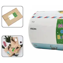 Rectangle 500Pcs/Roll Premium Decorative Xmas Gift Tags Smooth Christmas Labels Peel and Stick for Gift Box
Rectangle 500Pcs/Roll Premium Decorative Xmas Gift Tags Smooth Christmas Labels Peel and Stick for Gift Box