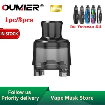Original Oumier Voocean 80 Pod 4ml Capacity W/ 0.2ohm/0.8ohm Coils Fit Oumier Voocean 80W Pod Kit Electronic Cigarette Atomizer
Original Oumier Voocean 80 Pod 4ml Capacity W/ 0.2ohm/0.8ohm Coils Fit Oumier Voocean 80W Pod Kit Electronic Cigarette Atomizer