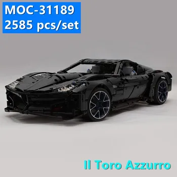 New MOC SERIES Il Toro Azzurro Super Racing Car Fit LeGINGlys Technic MOC-31189 Model Kits Building Blocks Bricks Toy Kid Gift
New MOC SERIES Il Toro Azzurro Super Racing Car Fit LeGINGlys Technic MOC-31189 Model Kits Building Blocks Bricks Toy Kid Gift
