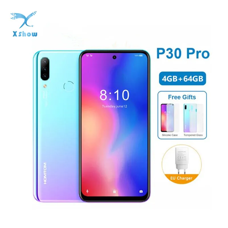 Original HOMTOM P30 pro 6.41 Inch Android 9.0 Mobile Phone MT6763 Octa Core 4GB 64GB Rear 13MP Triple Cameras Smartphone
Original HOMTOM P30 pro 6.41 Inch Android 9.0 Mobile Phone MT6763 Octa Core 4GB 64GB Rear 13MP Triple Cameras Smartphone
