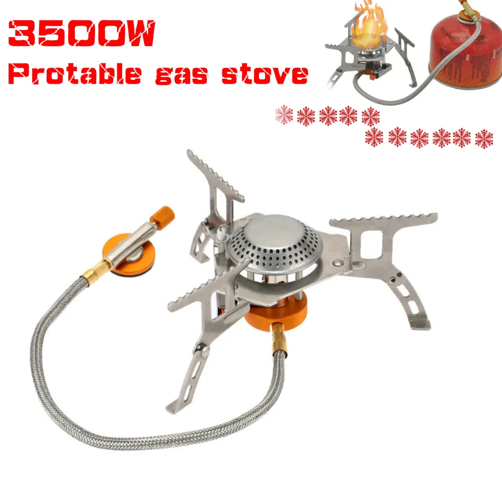 Outdoor Camping Stoves 17*7cm Gas Stove Folding Furnace Cooking Picnic Split Stoves 3000w Cooker Burners
Outdoor Camping Stoves 17*7cm Gas Stove Folding Furnace Cooking Picnic Split Stoves 3000w Cooker Burners