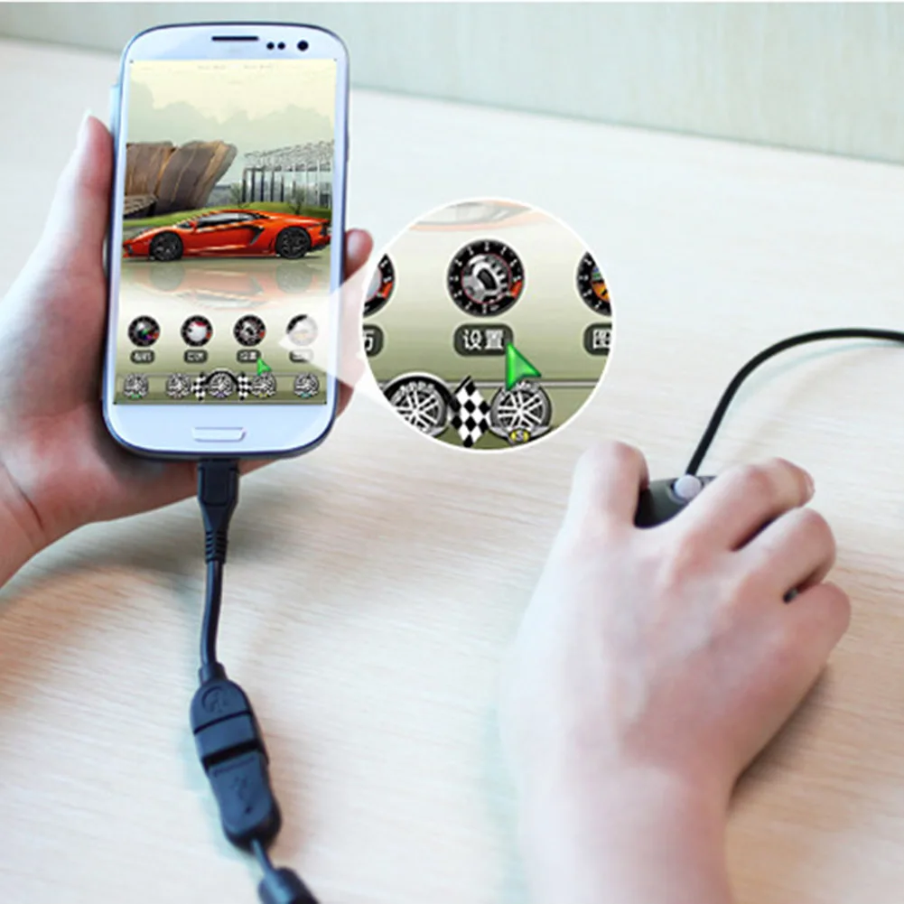 Фото Микро USB папа хост к OTG адаптер кабель для планшет телефон Android ПК JHP-лучший |