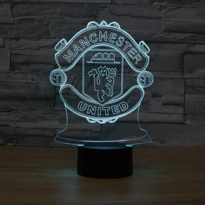 2019 New Style Football Team Series Manchester United Colorful Touch Lamp LED Remote Control Lights 8063
2019 New Style Football Team Series Manchester United Colorful Touch Lamp LED Remote Control Lights 8063