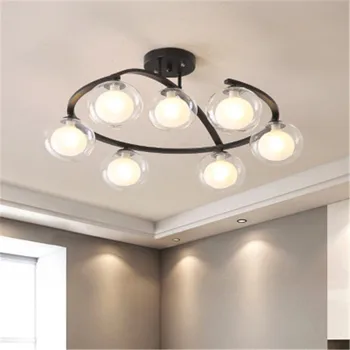 Nordic Post-modern Living Room Bedroom Lighting Restaurant Magic Bean Molecular Light Creative Wrought Iron Ceiling Lamps Metal
Nordic Post-modern Living Room Bedroom Lighting Restaurant Magic Bean Molecular Light Creative Wrought Iron Ceiling Lamps Metal