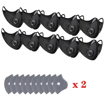 10pcs Bike Face Cover + 20pcs Filter Unisex Outdoor Sports Anti Dust Facemask Masque Mascarillas Mouth Muffle Mask Reusable
10pcs Bike Face Cover + 20pcs Filter Unisex Outdoor Sports Anti Dust Facemask Masque Mascarillas Mouth Muffle Mask Reusable