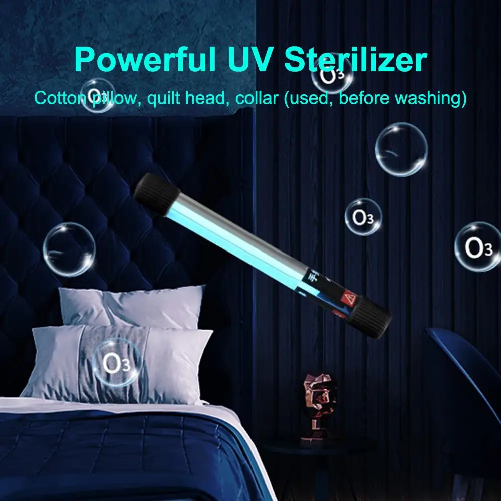 7/11w Portable Sterilization Stick UVC Ozone Bulb Energy Conservation Protection UVC Sterilizer Light Home Tube Mask 
7/11w Portable Sterilization Stick UVC Ozone Bulb Energy Conservation Protection UVC Sterilizer Light Home Tube Mask