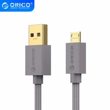 ORICO USB2.0 Date Cable Type A to Micro B 2.0 Date Transmission Fast Charging Cable For Android 0.5m/1.0m/1.5m/2.0m Black/Sliver
ORICO USB2.0 Date Cable Type A to Micro B 2.0 Date Transmission Fast Charging Cable For Android 0.5m/1.0m/1.5m/2.0m Black/Sliver
