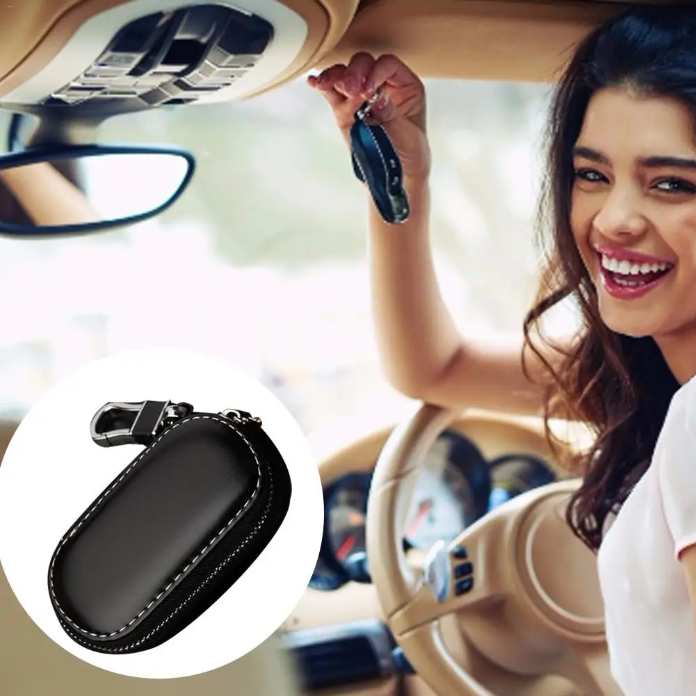 Multi-function Key Case Leather Car Key Bag Buckle Bag Car Key Safety Accessory 2019 Hot Sale
Multi-function Key Case Leather Car Key Bag Buckle Bag Car Key Safety Accessory 2019 Hot Sale