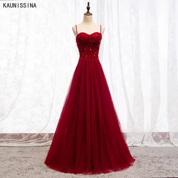 Beading Prom Dresses Plus Size Tulle Evening Dress Sweetheart Sleeveless Evening Gown A-line Backless Vestido Real Photo
Beading Prom Dresses Plus Size Tulle Evening Dress Sweetheart Sleeveless Evening Gown A-line Backless Vestido Real Photo