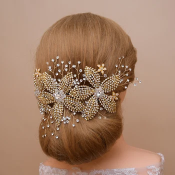 TRiXY H252-G Gorgeous Gold Bridal Crown Tiara Rhinestone Wedding Hair Jewelry Gold Bridal Hair Accessories Crystal Bridal Tiara
TRiXY H252-G Gorgeous Gold Bridal Crown Tiara Rhinestone Wedding Hair Jewelry Gold Bridal Hair Accessories Crystal Bridal Tiara