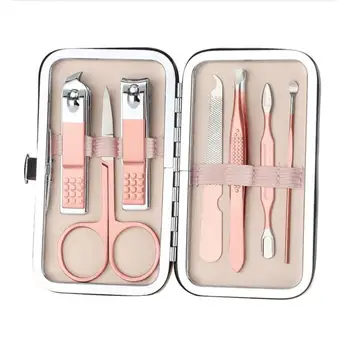 7pcs/set Nail Clippers Stainless Steel Nail Cutter Portable Nail Clipper Professional Nail File Travel Nail Kit Pedicure Tool
7pcs/set Nail Clippers Stainless Steel Nail Cutter Portable Nail Clipper Professional Nail File Travel Nail Kit Pedicure Tool