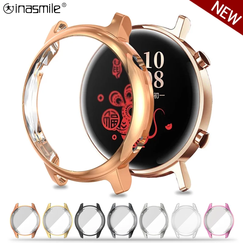 Screen Protector Case for Honor Magic 2 46mm Soft TPU Bumper cover For Huawei watch GT 2e 42mm GT2 Pro Accessories | Электроника
