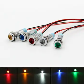 10mm Car Boat Indicator Pilot Dash Dashboard Panel Warning Light Lamp Safe, Durable, Economical And Practical
10mm Car Boat Indicator Pilot Dash Dashboard Panel Warning Light Lamp Safe, Durable, Economical And Practical