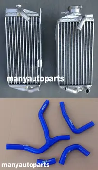 R&L aluminum radiator FOR Honda CRF450R CRF450 CRF 450R 2015 2016 +BLUE hose 
R&L aluminum radiator FOR Honda CRF450R CRF450 CRF 450R 2015 2016 +BLUE hose