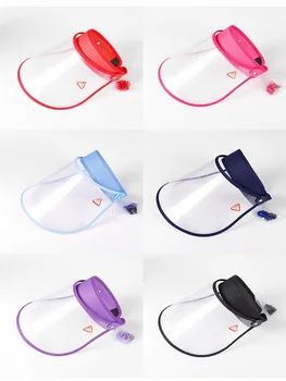 2020 360° rotatable,adjustable size clever PVC Topless Hat Saliva Prevention Face shield Unisex PVC Protective baseball cap
2020 360° rotatable,adjustable size clever PVC Topless Hat Saliva Prevention Face shield Unisex PVC Protective baseball cap