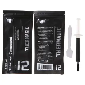 ZF-12 12W/mk High Performance Thermal Conductive Grease Paste AMD Intel processor CPU GPU Cooler Cooling Fan Compound Heatsink
ZF-12 12W/mk High Performance Thermal Conductive Grease Paste AMD Intel processor CPU GPU Cooler Cooling Fan Compound Heatsink