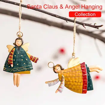Iron Metal Santa Claus Hanging Christmas Hanging Beautiful Xmas Tree Decoration Party Decorations Cute Decorative Angel Hanging
Iron Metal Santa Claus Hanging Christmas Hanging Beautiful Xmas Tree Decoration Party Decorations Cute Decorative Angel Hanging