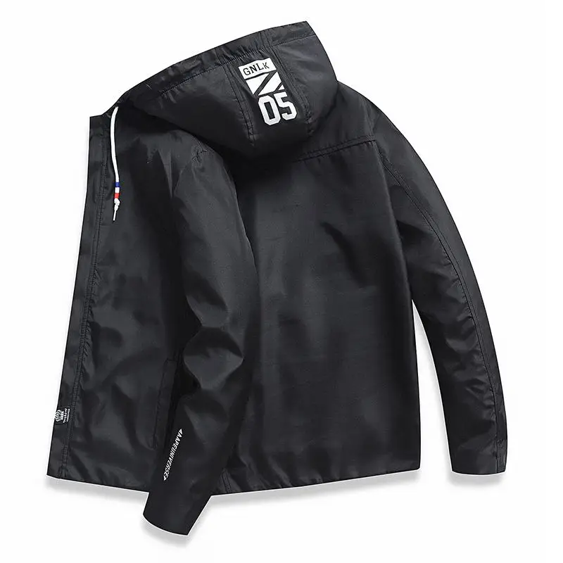 Windbreaker Men Casual Spring Autumn Lightweight Jacket 2019 New Arrival Hooded Contrast Color Zipper up Jackets Outwear Cheap
Windbreaker Men Casual Spring Autumn Lightweight Jacket 2019 New Arrival Hooded Contrast Color Zipper up Jackets Outwear Cheap