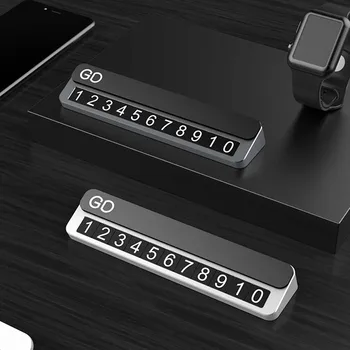 Metal Luminous Car Temporary Parking Card Telephone Number Holder Mobile Phone Number Plate Auto Parking Card hxh
Metal Luminous Car Temporary Parking Card Telephone Number Holder Mobile Phone Number Plate Auto Parking Card hxh