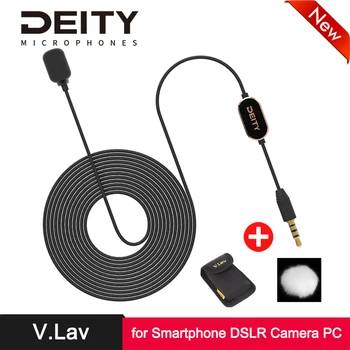Deity V.lav Professional Lapel Condenser Microphone for SLR Camera Smartphone Pad Tablet PC Computer Camcorder Audio Recorder
Deity V.lav Professional Lapel Condenser Microphone for SLR Camera Smartphone Pad Tablet PC Computer Camcorder Audio Recorder