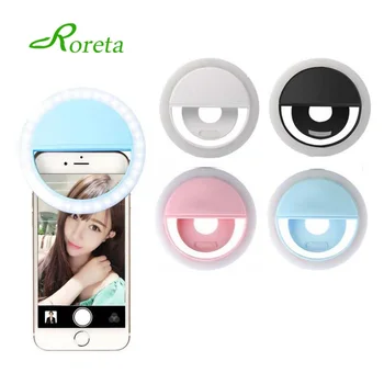 Roreta LED Selfie Ring Light Flash lens beauty Fill Light Lamp USB Charging Portable Clip For Cell Phone Smartphone
Roreta LED Selfie Ring Light Flash lens beauty Fill Light Lamp USB Charging Portable Clip For Cell Phone Smartphone